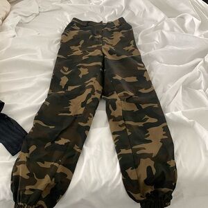 Woman’s camo pants